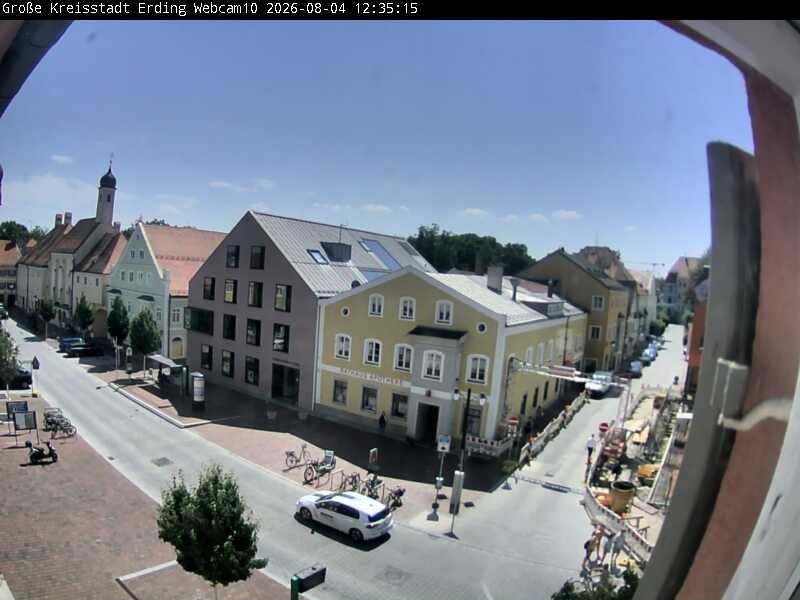 Archiv Foto Webcam Stadtzentrum Erding