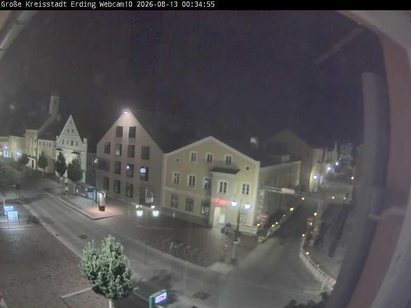 Archived image Webcam Erding - Shopping area