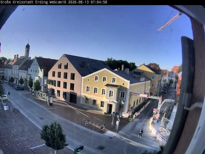 Archived image Webcam Erding - Shopping area