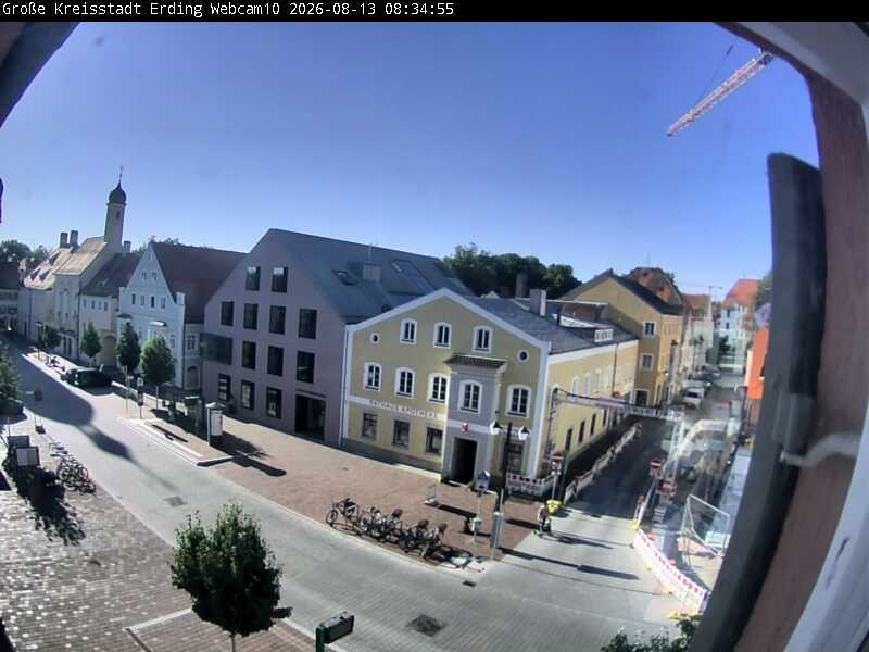 Archived image Webcam Erding - Shopping area