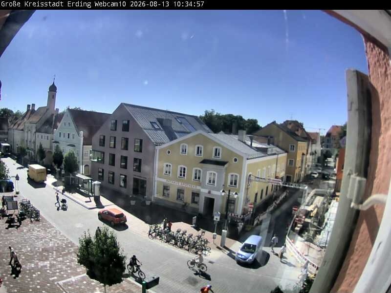 Archived image Webcam Erding - Shopping area