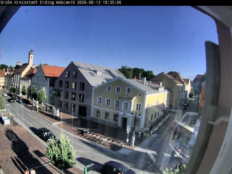 Archived image Webcam Erding - Shopping area