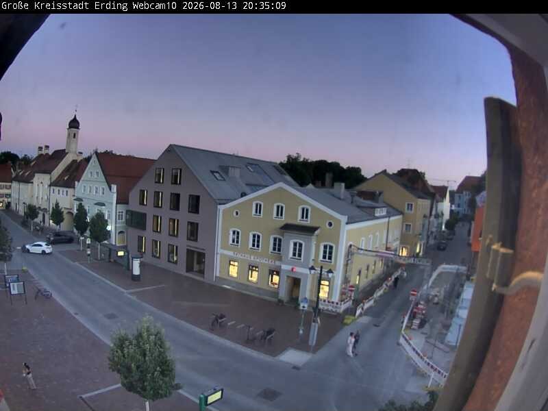 Archived image Webcam Erding - Shopping area