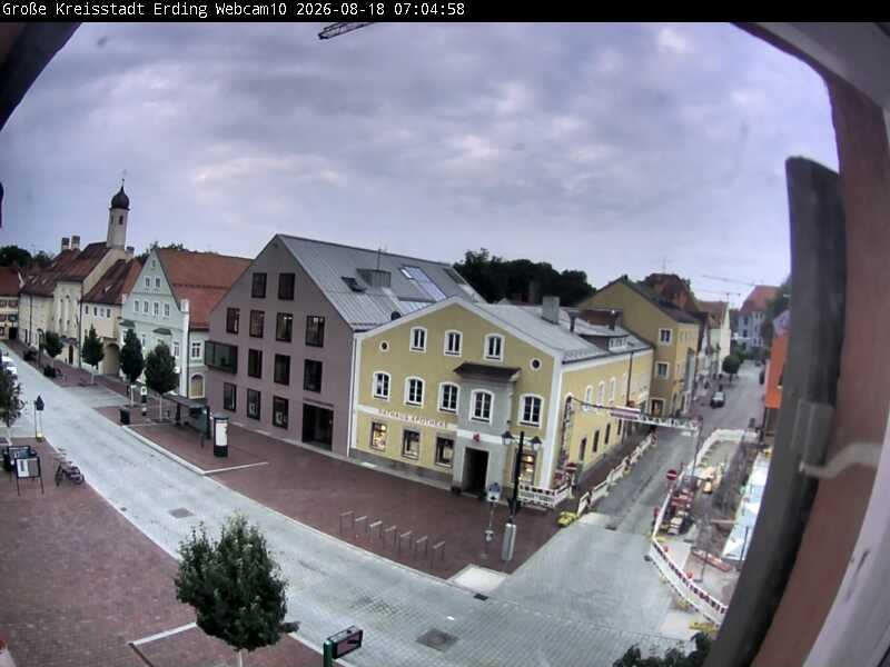 Archiv Foto Webcam Stadtzentrum Erding