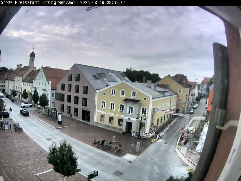 Archiv Foto Webcam Stadtzentrum Erding