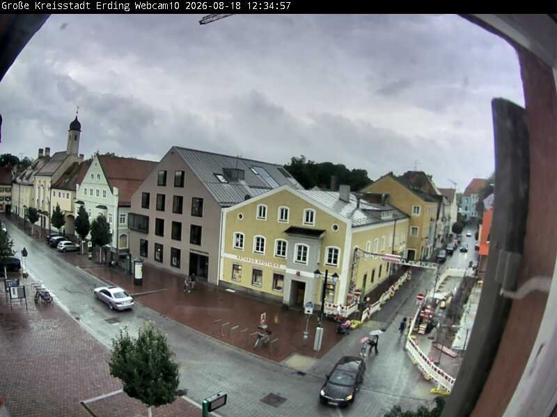 Archiv Foto Webcam Stadtzentrum Erding