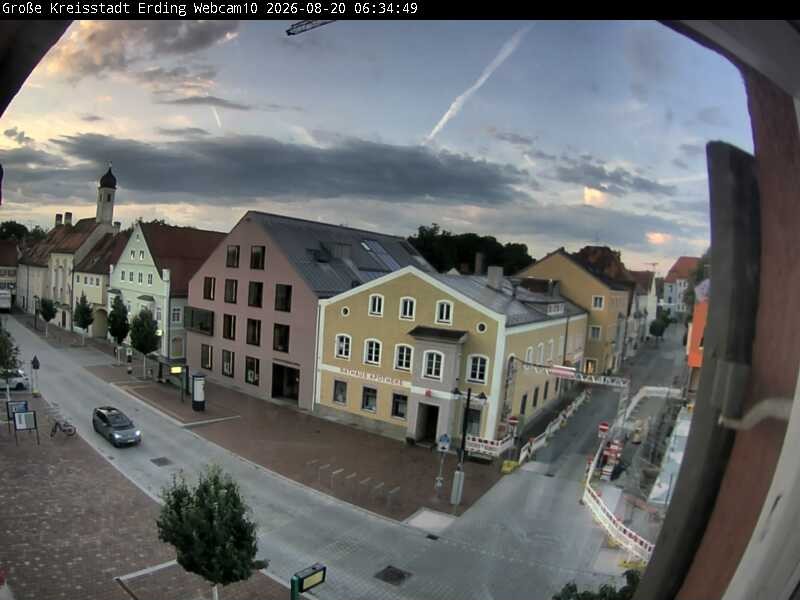 Archiv Foto Webcam Stadtzentrum Erding