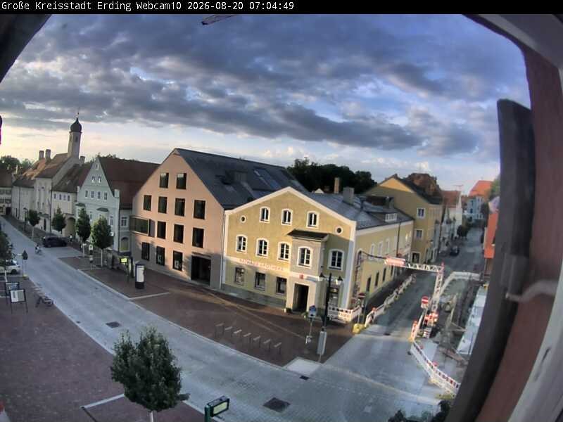 Archiv Foto Webcam Stadtzentrum Erding