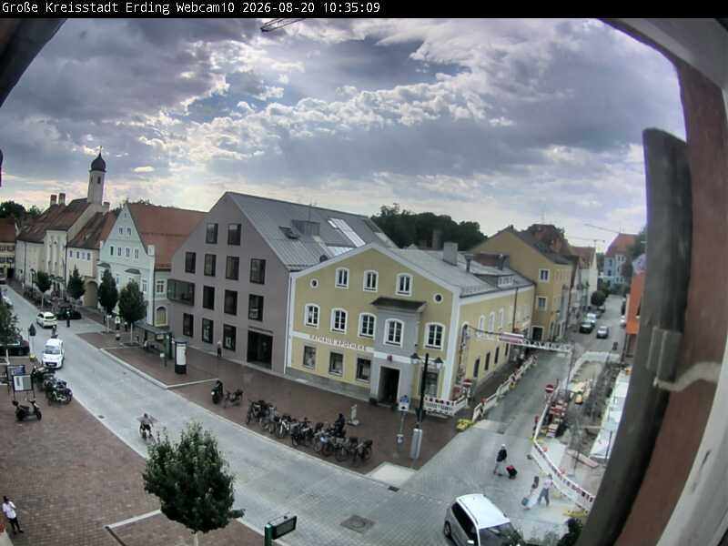 Archiv Foto Webcam Stadtzentrum Erding