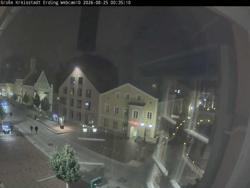 Archived image Webcam Erding - Shopping area