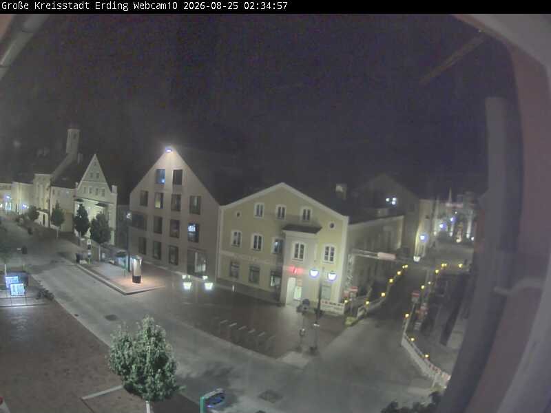 Archived image Webcam Erding - Shopping area