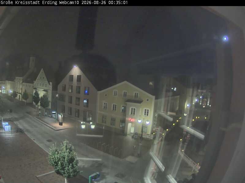 Archiv Foto Webcam Stadtzentrum Erding