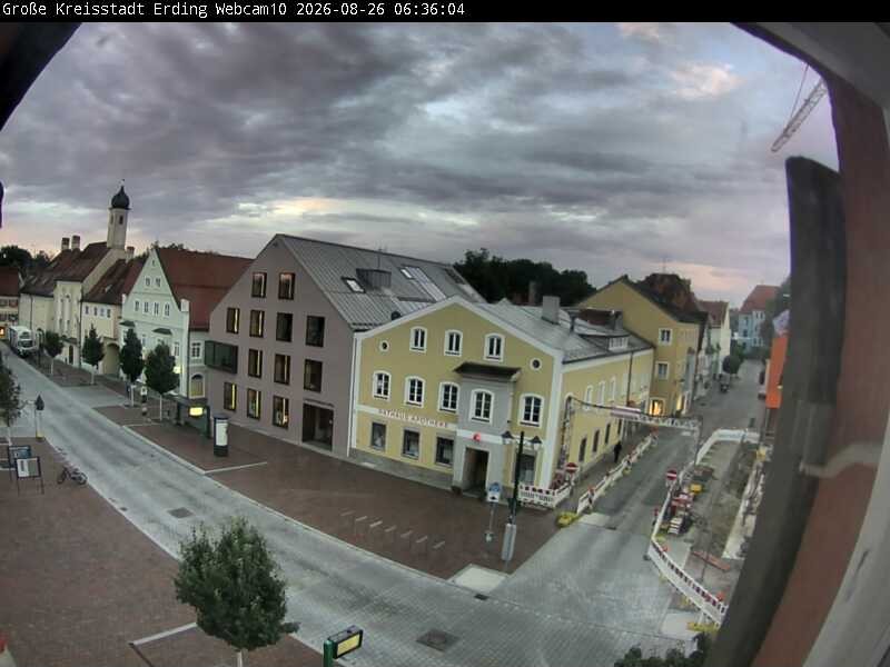 Archiv Foto Webcam Stadtzentrum Erding