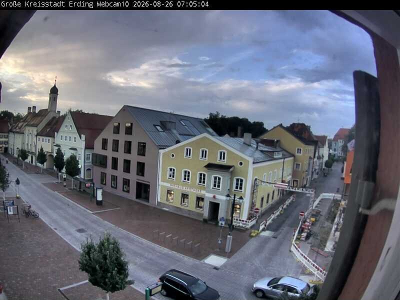 Archiv Foto Webcam Stadtzentrum Erding