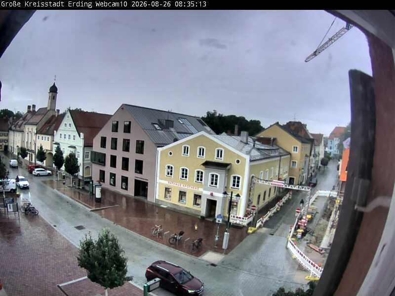 Archiv Foto Webcam Stadtzentrum Erding