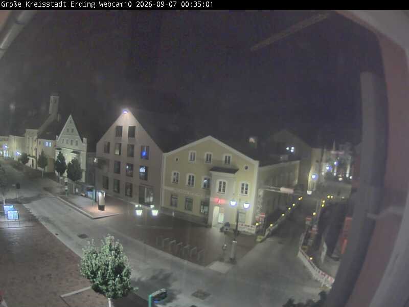 Archiv Foto Webcam Stadtzentrum Erding