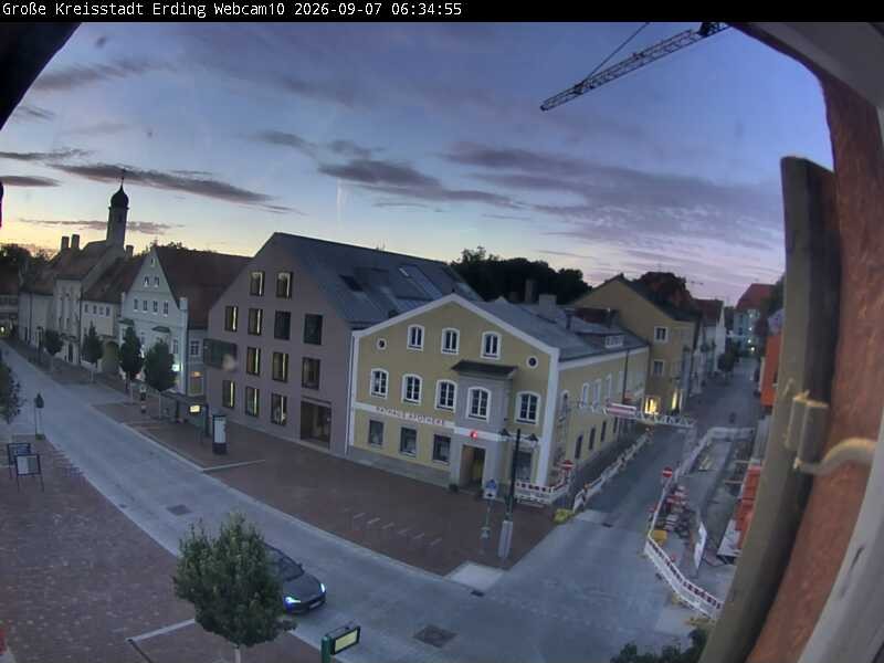 Archiv Foto Webcam Stadtzentrum Erding