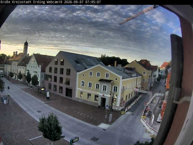 Archiv Foto Webcam Stadtzentrum Erding