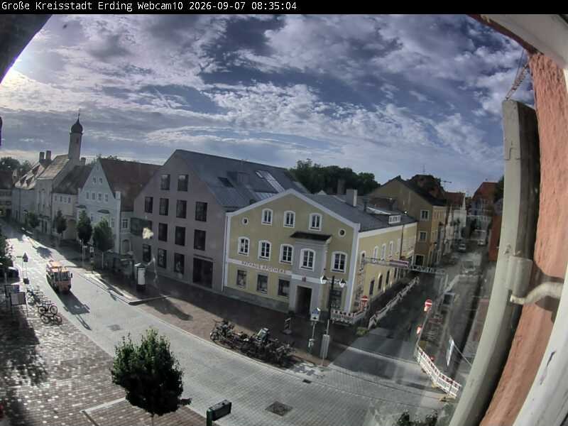 Archiv Foto Webcam Stadtzentrum Erding