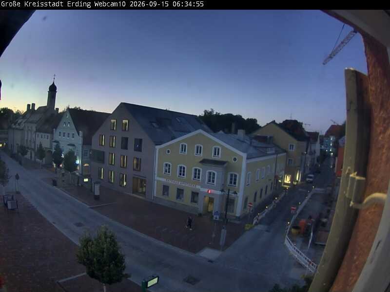Archiv Foto Webcam Stadtzentrum Erding