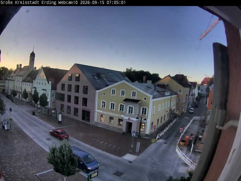 Archiv Foto Webcam Stadtzentrum Erding