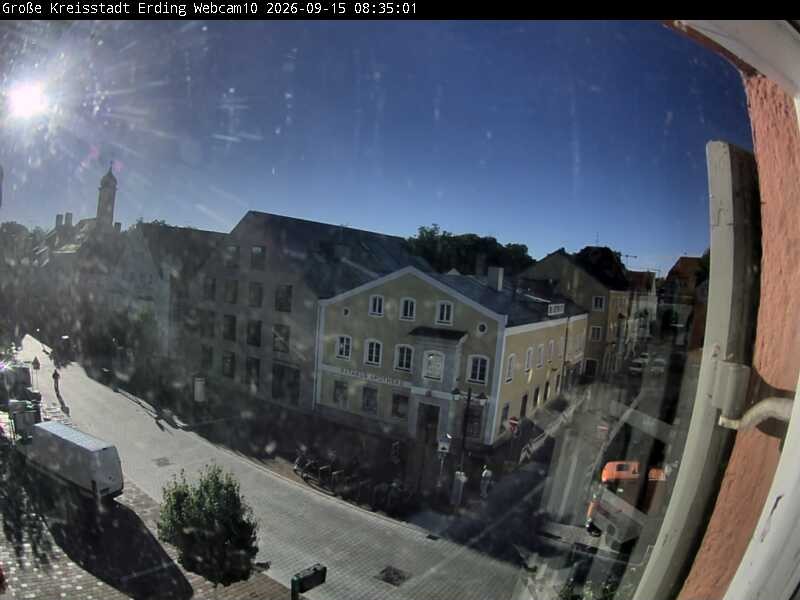 Archiv Foto Webcam Stadtzentrum Erding