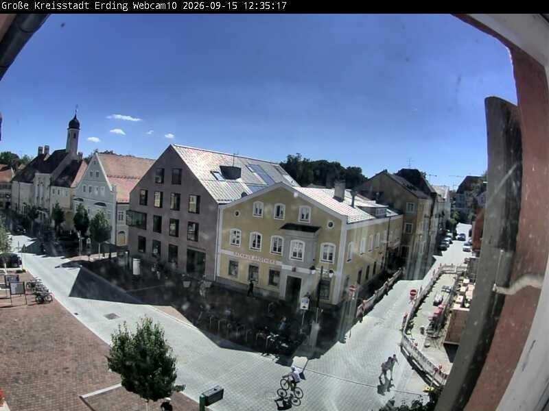 Archiv Foto Webcam Stadtzentrum Erding