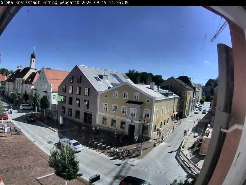 Archiv Foto Webcam Stadtzentrum Erding