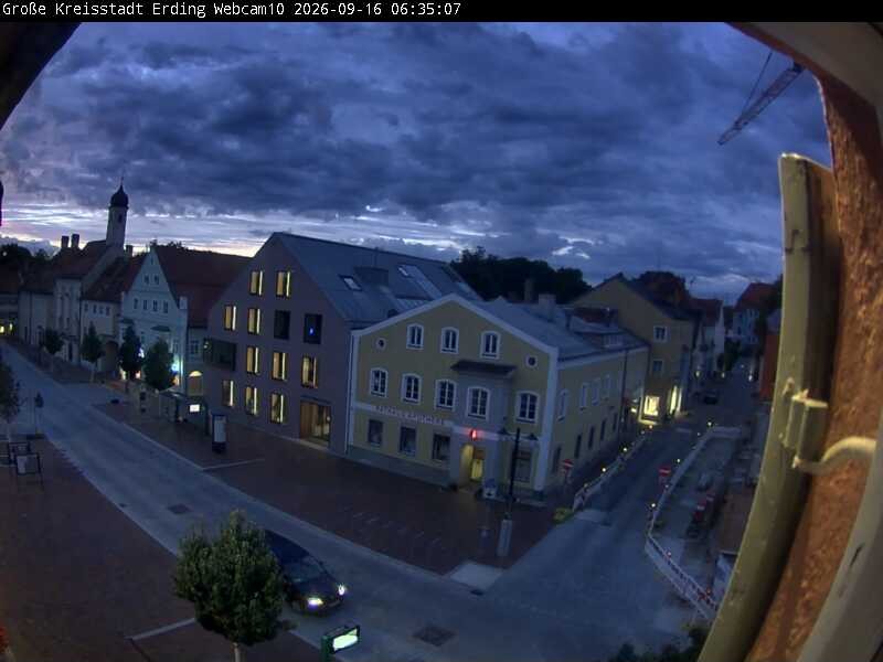 Archiv Foto Webcam Stadtzentrum Erding