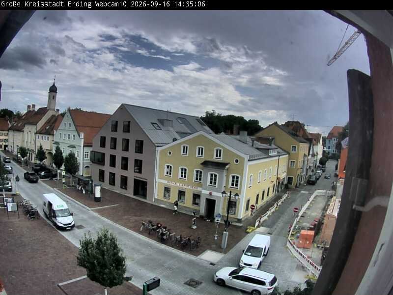 Archiv Foto Webcam Stadtzentrum Erding