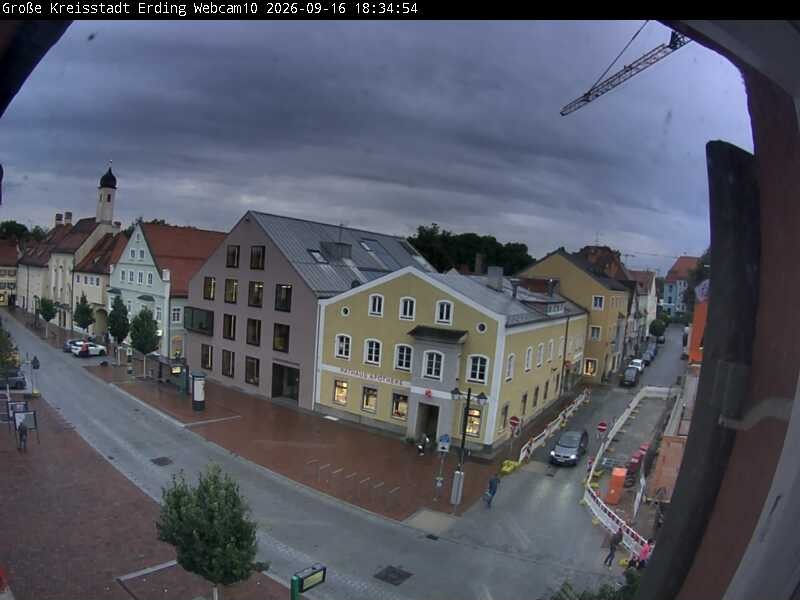 Archiv Foto Webcam Stadtzentrum Erding