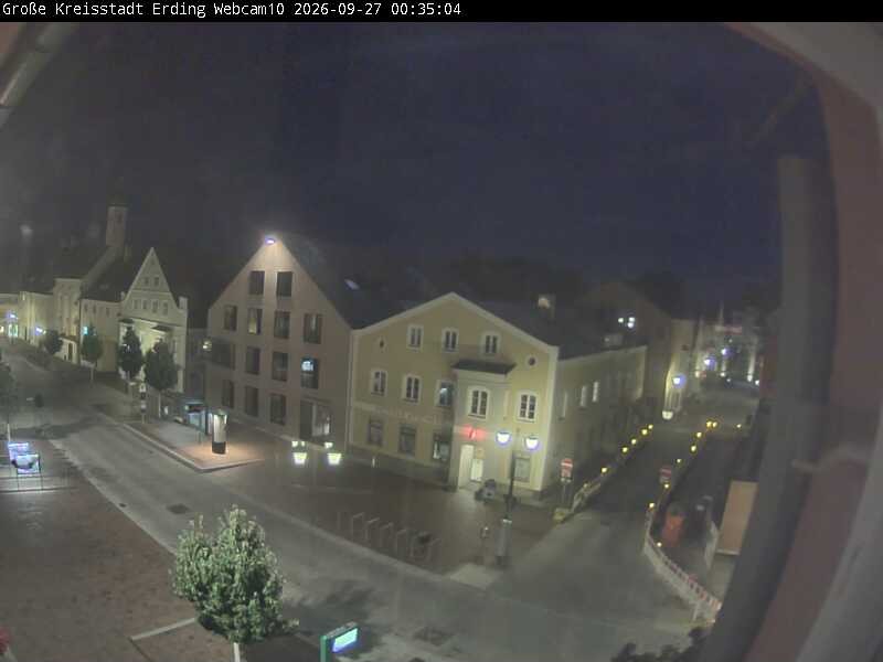Archived image Webcam Erding - Shopping area