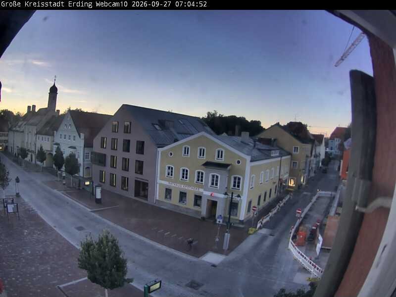 Archived image Webcam Erding - Shopping area