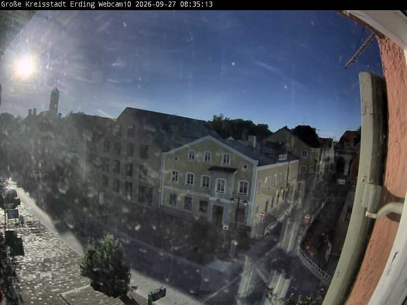 Archived image Webcam Erding - Shopping area