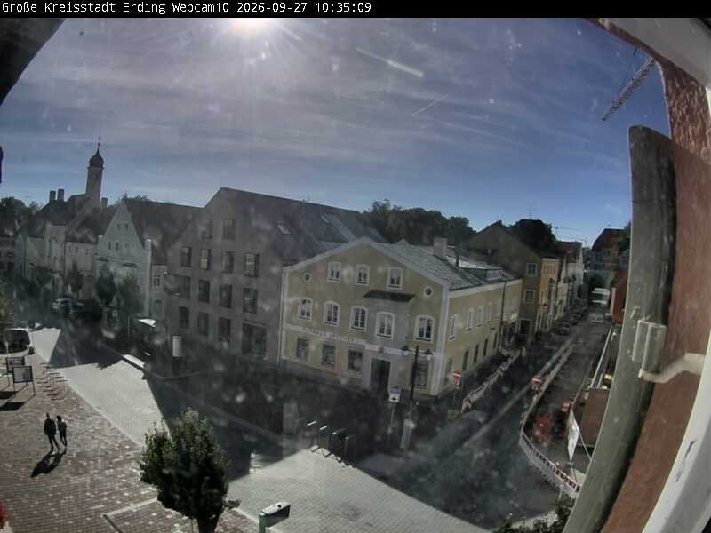 Archived image Webcam Erding - Shopping area