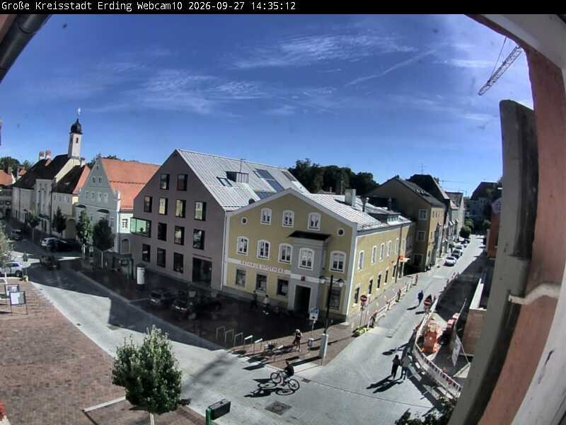 Archived image Webcam Erding - Shopping area