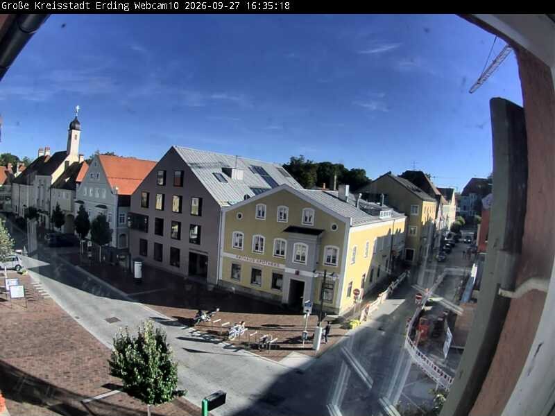 Archived image Webcam Erding - Shopping area