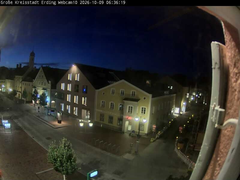 Archiv Foto Webcam Stadtzentrum Erding