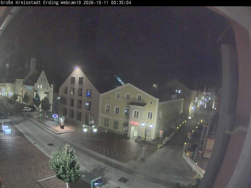 Archived image Webcam Erding - Shopping area