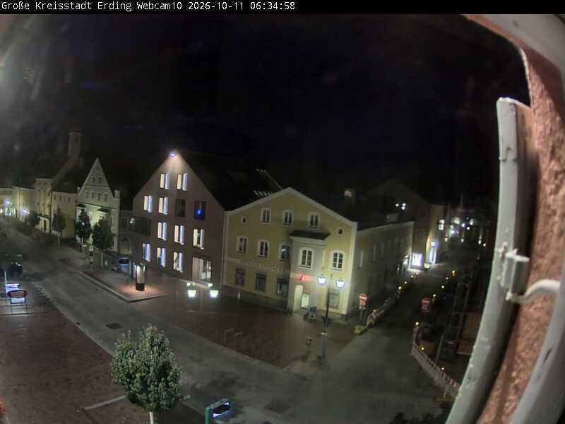 Archived image Webcam Erding - Shopping area