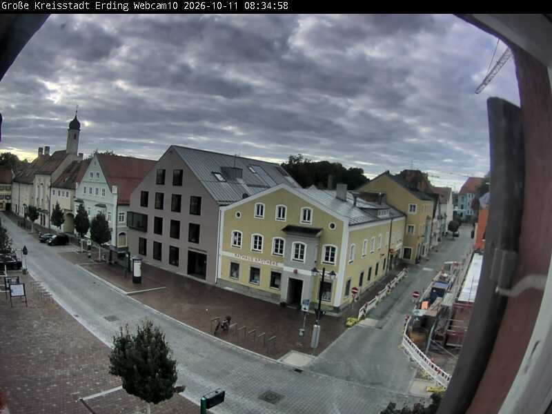 Archived image Webcam Erding - Shopping area