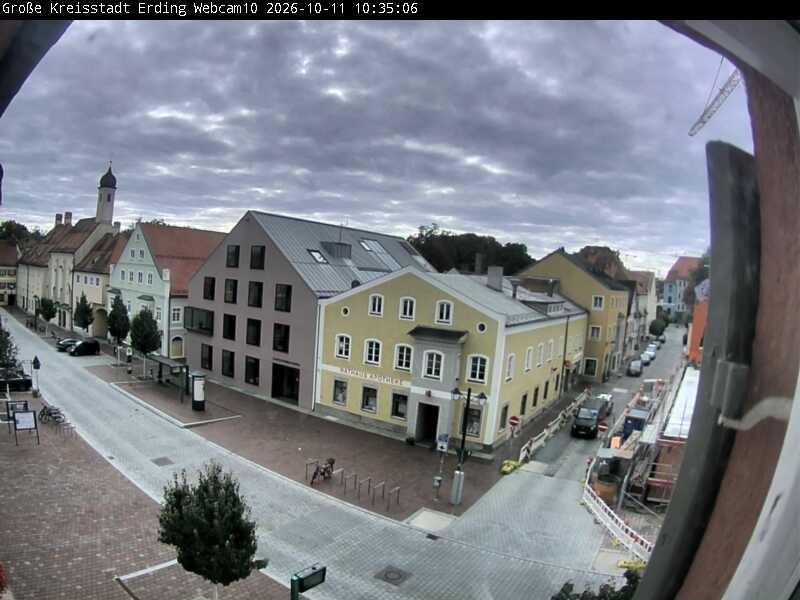 Archived image Webcam Erding - Shopping area