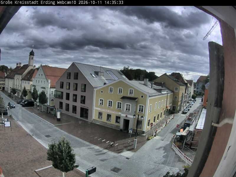 Archived image Webcam Erding - Shopping area