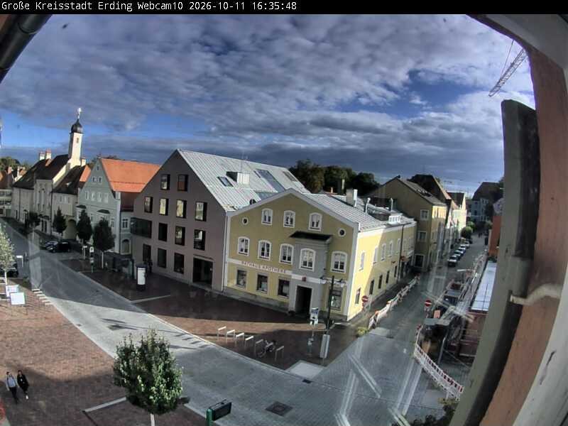 Archived image Webcam Erding - Shopping area