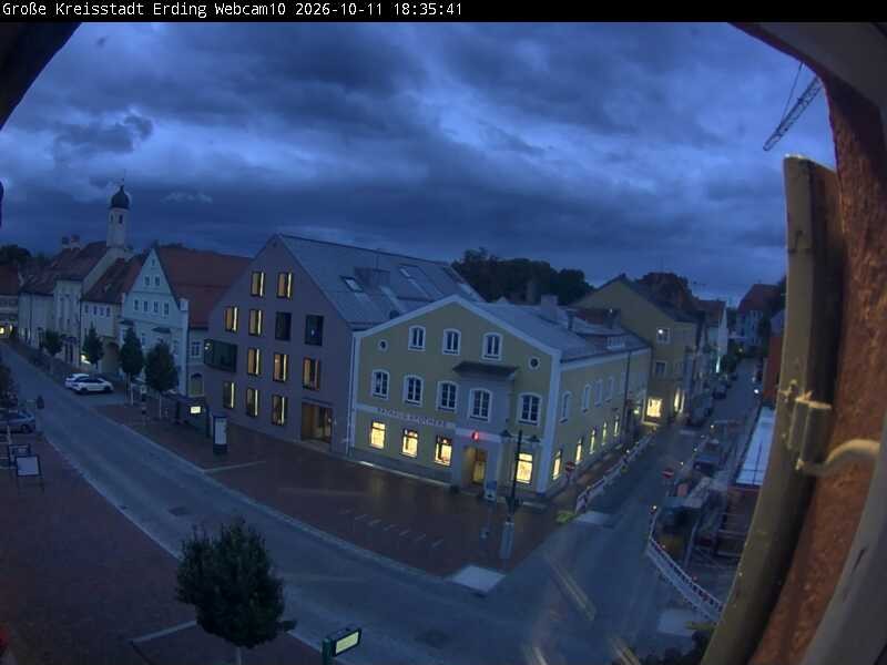 Archived image Webcam Erding - Shopping area
