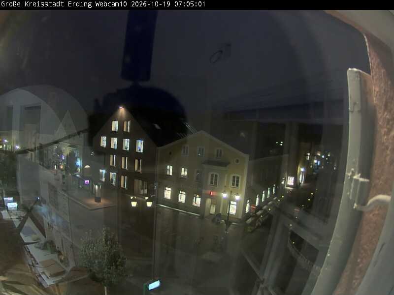 Archived image Webcam Erding - Shopping area