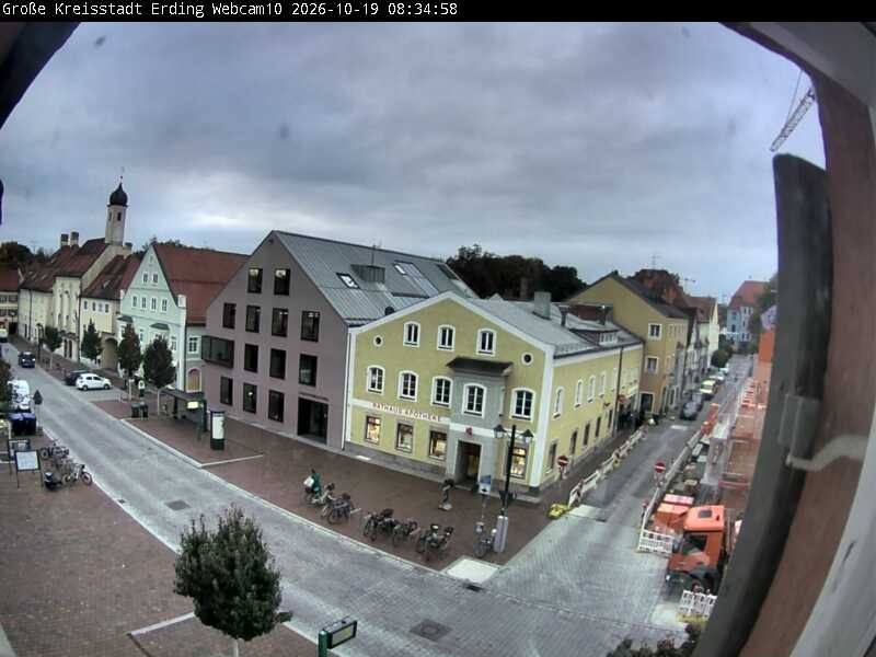 Archived image Webcam Erding - Shopping area