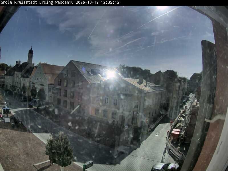 Archived image Webcam Erding - Shopping area
