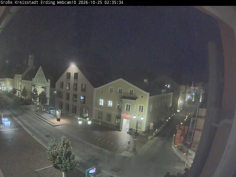 Archived image Webcam Erding - Shopping area
