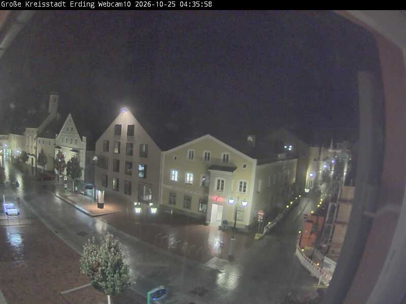 Archived image Webcam Erding - Shopping area